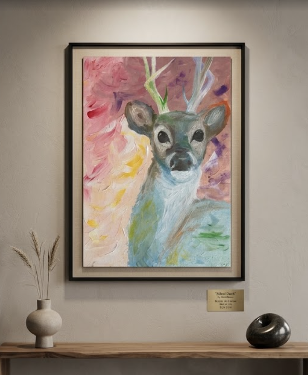 Zaczarowany las - Farby akrylowe od JuliaArt - ArtBoard
