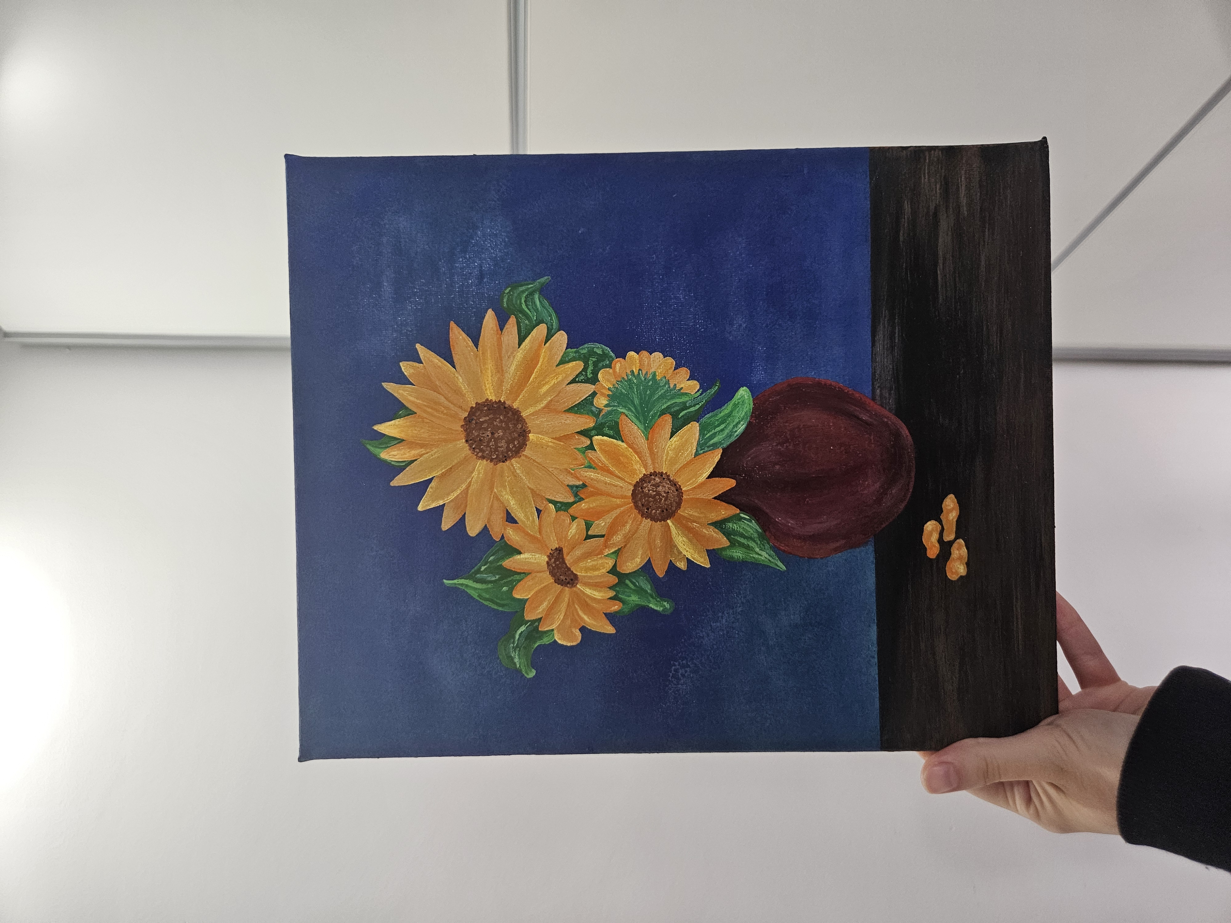 Słoneczniki - Farby akrylowe od Paulinka:) - ArtBoard