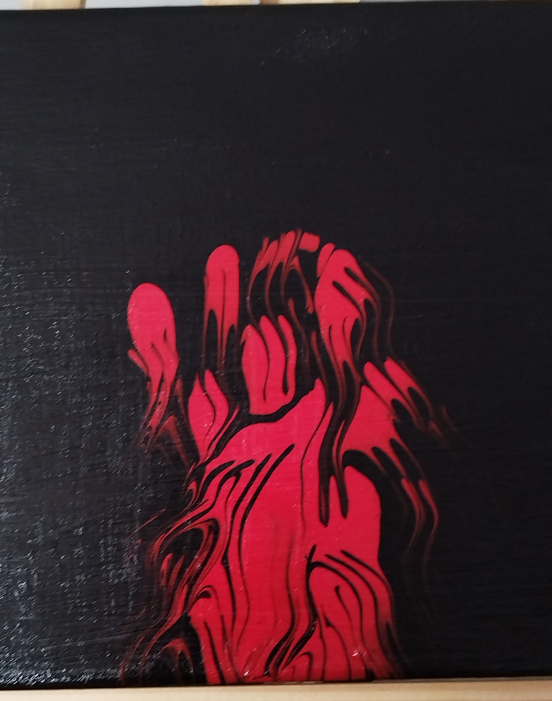 Pęknięte serce  - Pouring  od Emka - ArtBoard