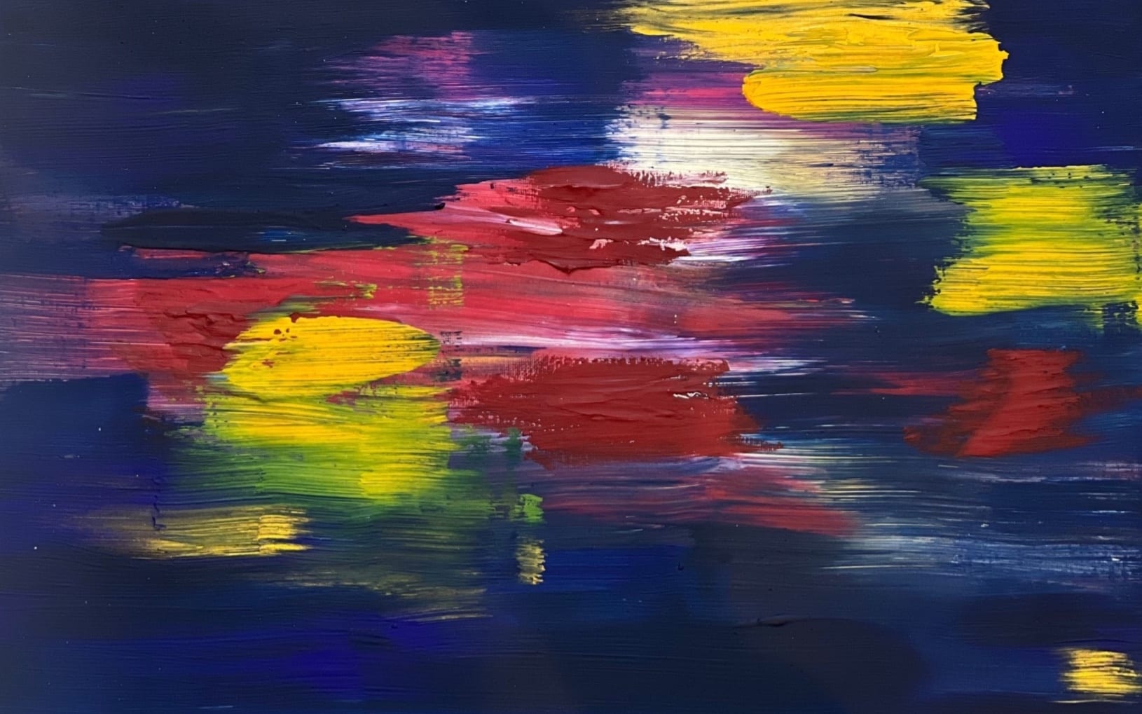 Blur Lagoon - acrylic od Artificial Paradise - ArtBoard