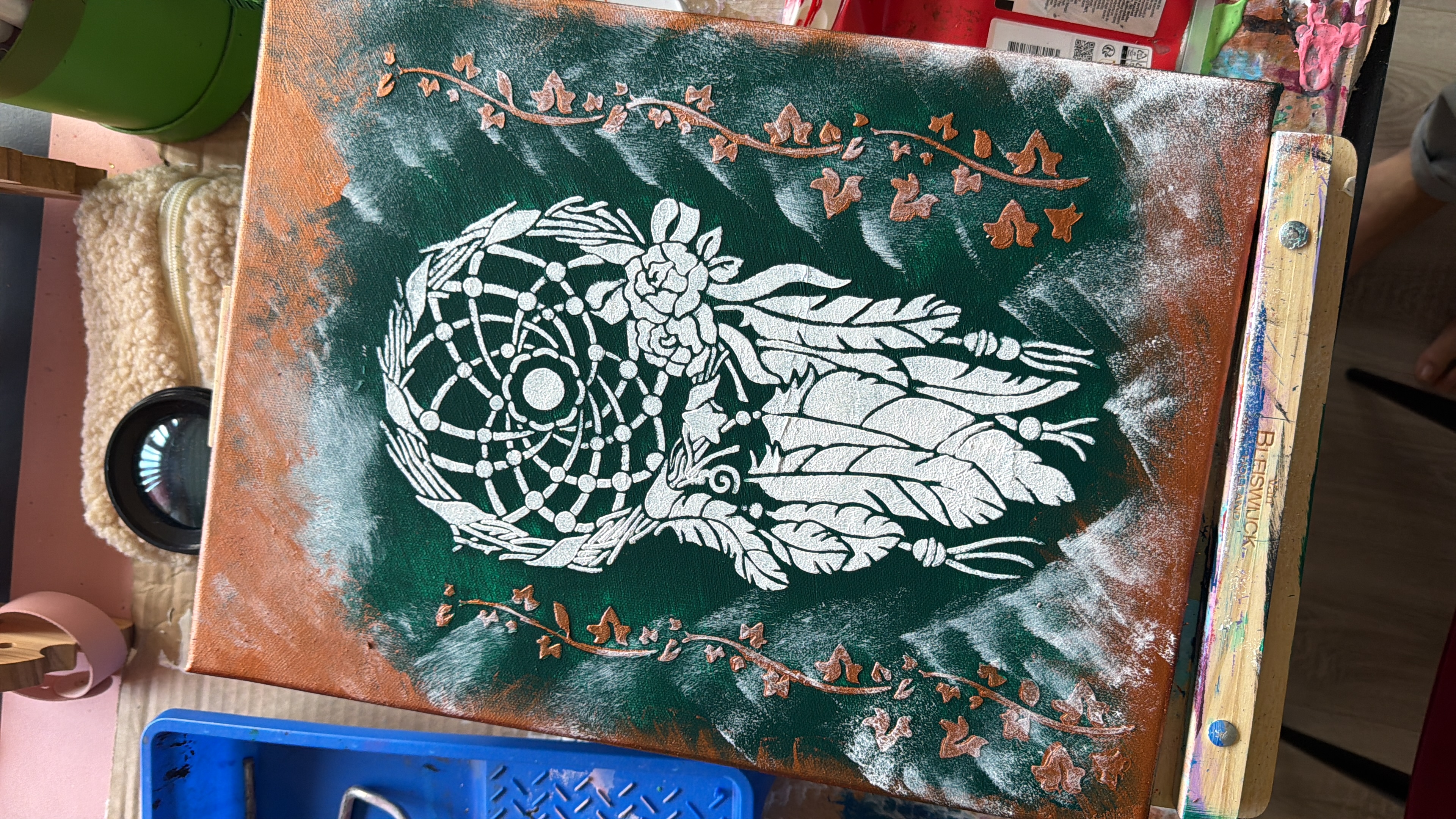 Zielony sen - Obraz od mborawska.art - ArtBoard