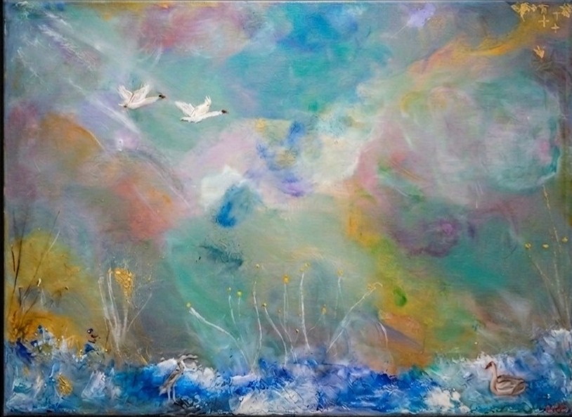 Blue lagoon - Farby akrylowe od Patryk - ArtBoard