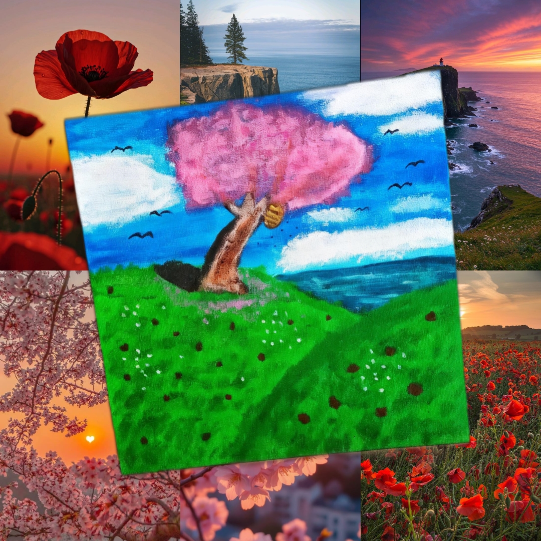 "Klif" - Farby akrylowe od Bax.art - ArtBoard