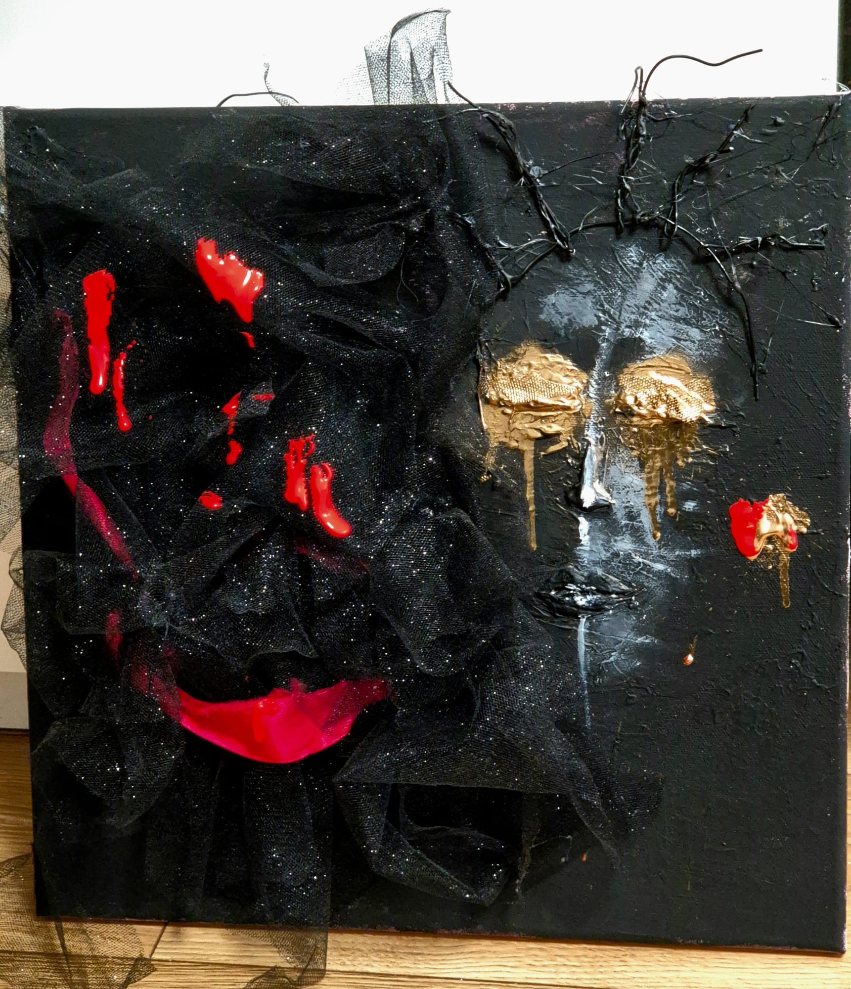 Silent  - acrylic od ViviLaVi - ArtBoard