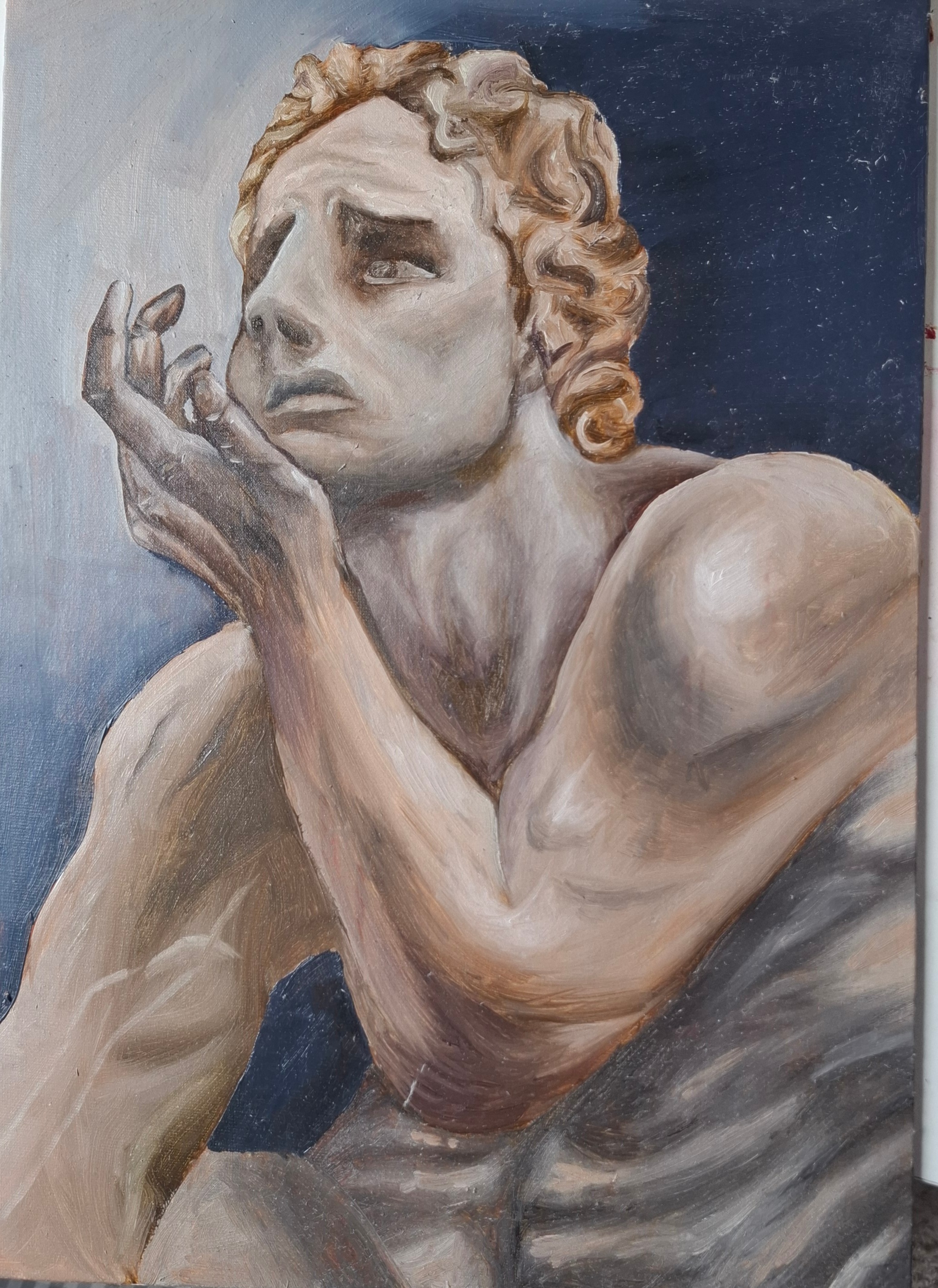 ,,Nadzieja" - Farby olejne od Zofia Kurek - ArtBoard