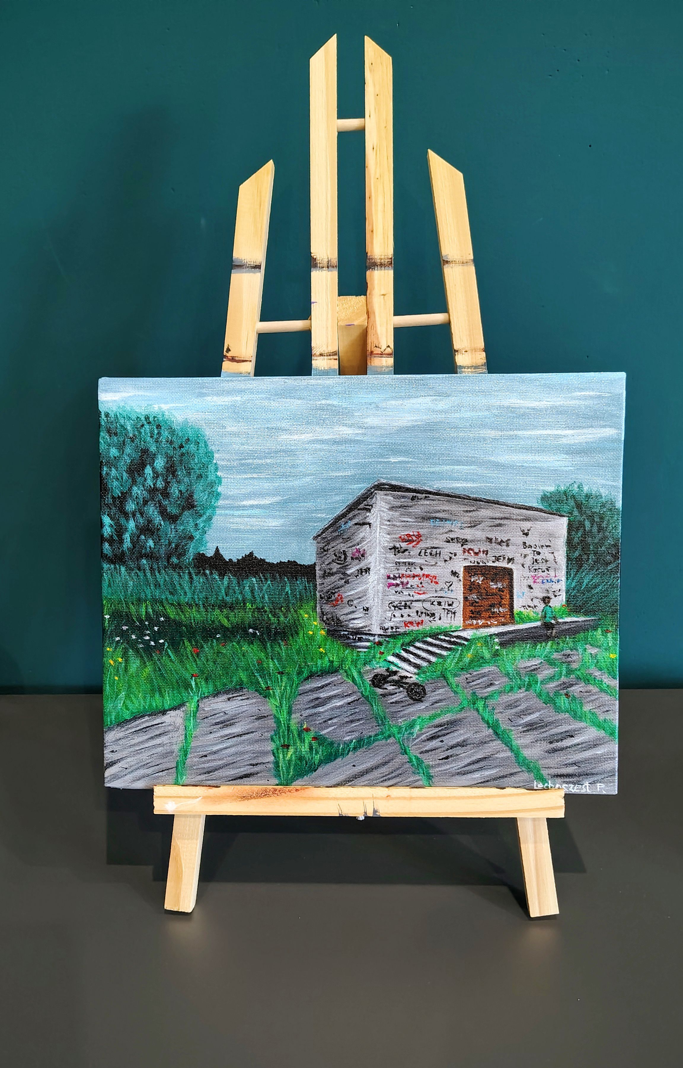 Nostalgia Pana Pawła  - Farby akrylowe od p.lechoszest.art - ArtBoard