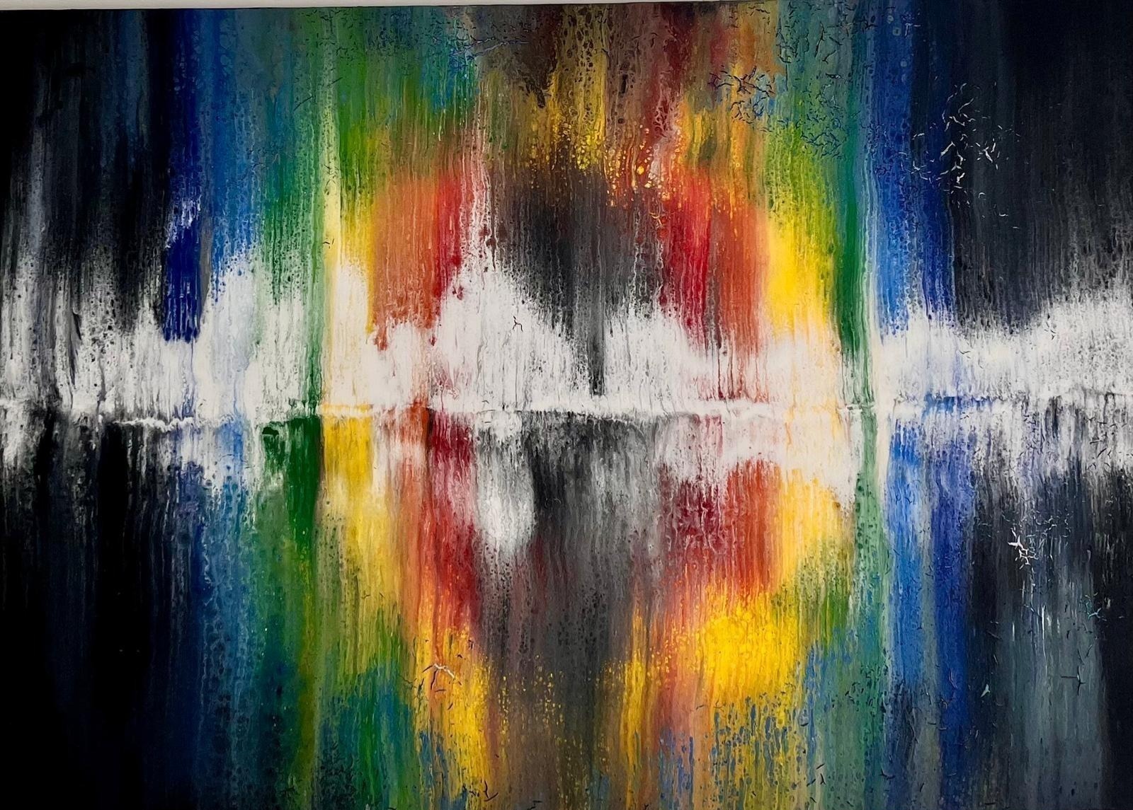 Świetlne Echo - Farby akrylowe od JTintuitiveimage - ArtBoard
