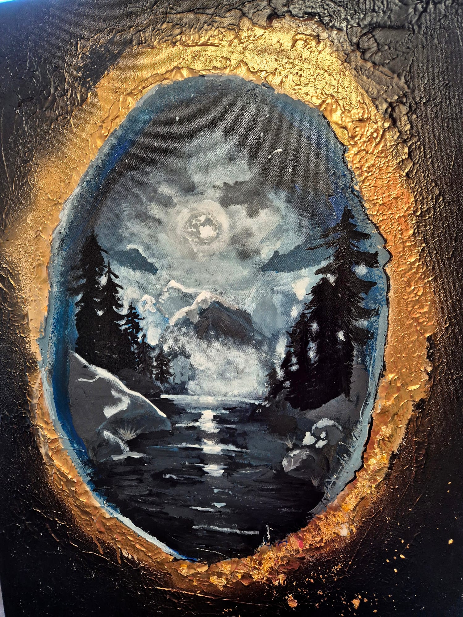 Blask - acrylic od ViviLaVi - ArtBoard