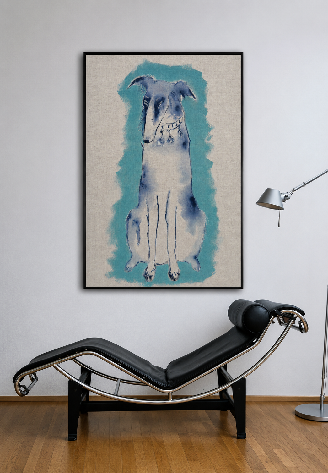 CYAN HOUND - Obraz od Iga - ArtBoard