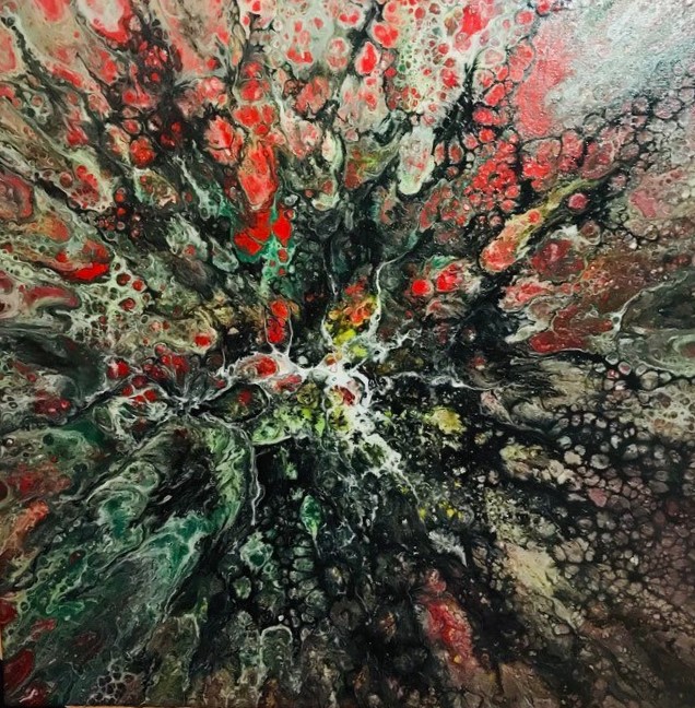 Punkt Przebudzenia - Farby akrylowe od JTintuitiveimage - ArtBoard