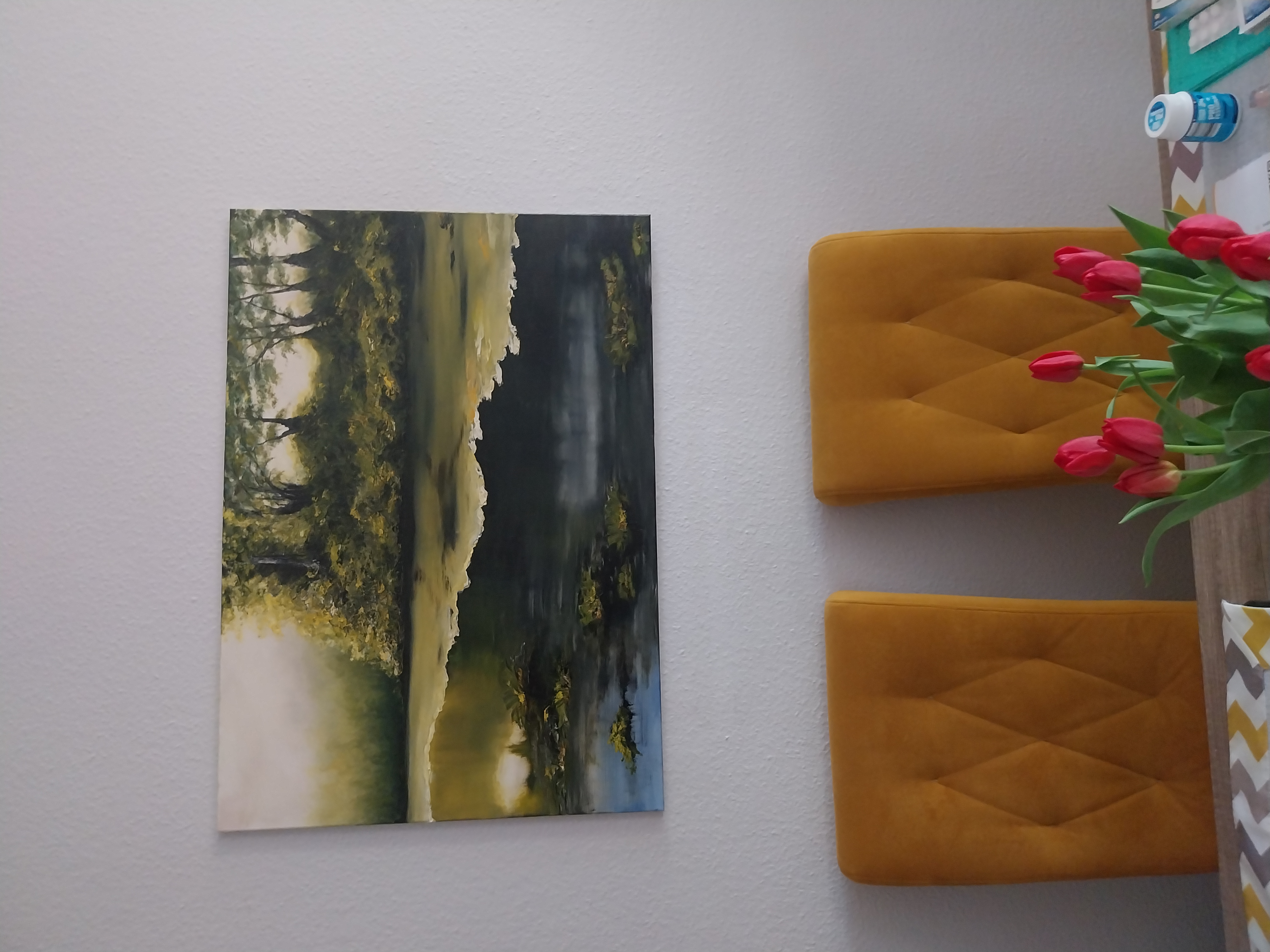 Jezioro Bango - Farby olejne od Iwo - ArtBoard