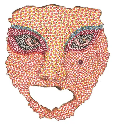 MASKA II (The Mask II) - mixed_media od Robert Mentel - ArtBoard