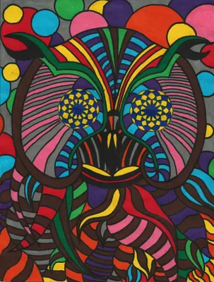 RAJSKA SOWA (The Paradise Owl) - mixed_media od Robert Mentel - ArtBoard