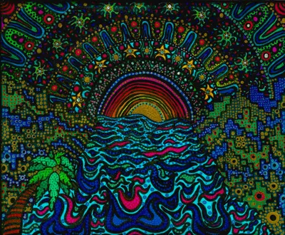 ZACHÓD SŁOŃCA (The Sunset) - mixed_media od Robert Mentel - ArtBoard