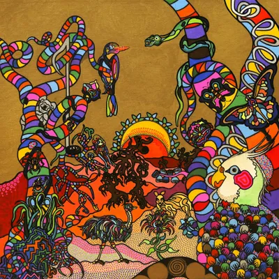 ZACHÓD SŁOŃCA II (The Sunset II) - mixed_media od Robert Mentel - ArtBoard