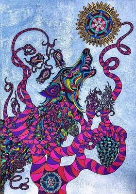 WILK (The Wolf) - mixed_media od Robert Mentel - ArtBoard