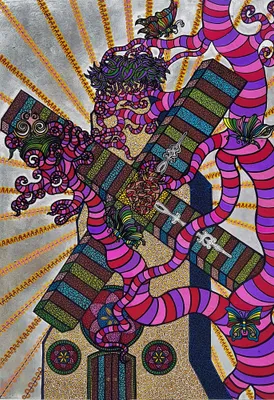 MŁYN (The Mill) - mixed_media od Robert Mentel - ArtBoard