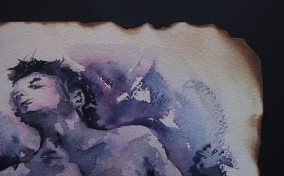 Bez tytułu - watercolor od Stara Czaszka - ArtBoard