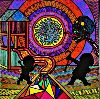 PLAC ZABAW (The Playground) - mixed_media od Robert Mentel - ArtBoard