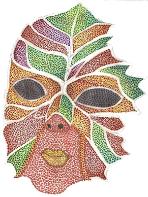 MASKA III (The Mask III) - mixed_media od Robert Mentel - ArtBoard
