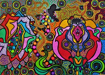 POŻĄDANIE (The Desire) - mixed_media od Robert Mentel - ArtBoard