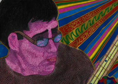 PORTRET I (The Portrait I) - mixed_media od Robert Mentel - ArtBoard