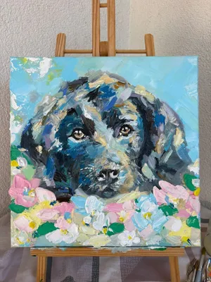  Psie Ogrody 1 - oil od Elizabeth P - ArtBoard