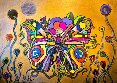 MOTYL (The Butterfly) - mixed_media od Robert Mentel - ArtBoard