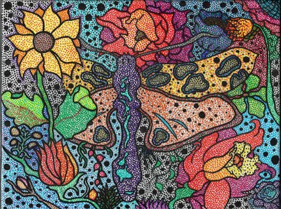 ĆMA (The Moth) - mixed_media od Robert Mentel - ArtBoard