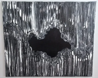 Czarna dziura - acrylic od Sylwia - ArtBoard